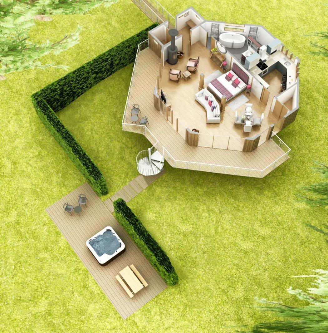Dalnoid Cottages & Treehouses Nr Glenshee Luaran gambar